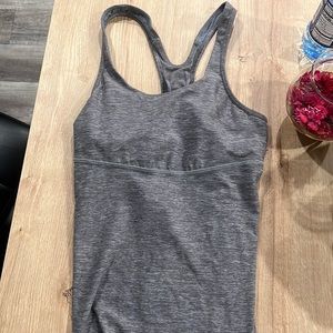 Lululemon grey tank top size M